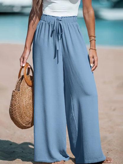 Pantalon large et fluide — confort & style chic pour femme