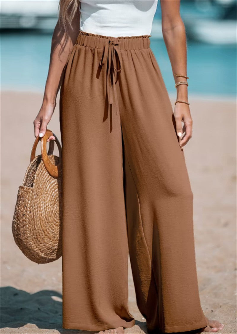 Pantalon large et fluide — confort & style chic pour femme